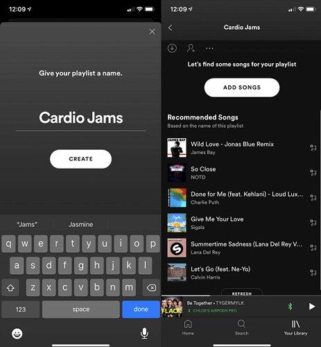 Create Assisted Spotify Playlist